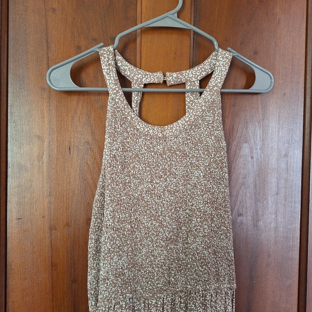 Jessica Simpson Boatneck Sleeveless Jumpsuit